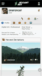 Mobile Screenshot of oneroncer.deviantart.com