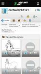 Mobile Screenshot of centaurlink1121.deviantart.com