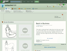 Tablet Screenshot of centaurlink1121.deviantart.com