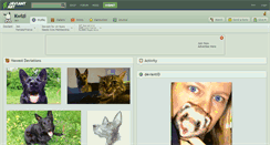 Desktop Screenshot of kwizi.deviantart.com