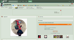 Desktop Screenshot of leonatsume.deviantart.com