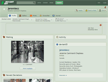 Tablet Screenshot of jeremiecc.deviantart.com