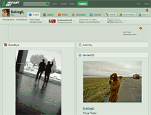 Tablet Screenshot of buklegil.deviantart.com