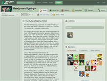 Tablet Screenshot of handymanshipping.deviantart.com