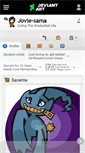 Mobile Screenshot of jovie-sama.deviantart.com