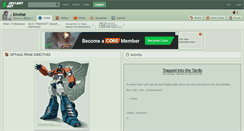 Desktop Screenshot of kiwine.deviantart.com