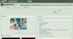 Desktop Screenshot of my-interpretation.deviantart.com