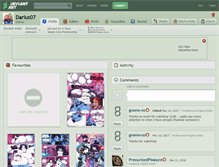 Tablet Screenshot of darius07.deviantart.com