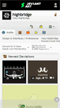 Mobile Screenshot of highbridge.deviantart.com