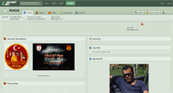 Desktop Screenshot of mustyle.deviantart.com