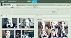 Desktop Screenshot of amori-chan.deviantart.com