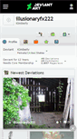 Mobile Screenshot of illusionaryfx222.deviantart.com
