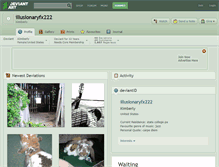 Tablet Screenshot of illusionaryfx222.deviantart.com