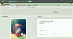 Desktop Screenshot of errorwith.deviantart.com