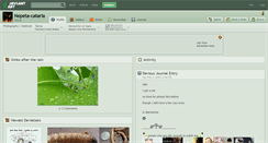 Desktop Screenshot of nepeta-cataria.deviantart.com