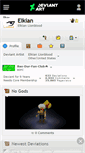 Mobile Screenshot of elkian.deviantart.com