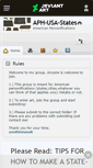 Mobile Screenshot of aph-usa-states.deviantart.com