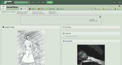 Desktop Screenshot of kensaitama.deviantart.com