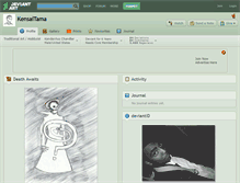 Tablet Screenshot of kensaitama.deviantart.com
