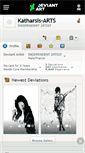 Mobile Screenshot of katharsis-arts.deviantart.com