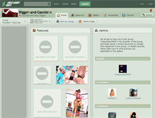 Tablet Screenshot of bigger-and-gassier.deviantart.com