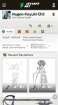 Mobile Screenshot of mugen-koyuki-chii.deviantart.com