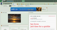 Desktop Screenshot of photographybychilb.deviantart.com