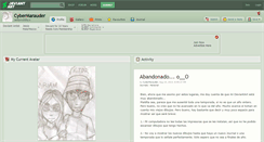 Desktop Screenshot of cybermarauder.deviantart.com