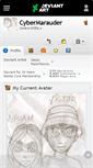 Mobile Screenshot of cybermarauder.deviantart.com