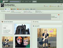 Tablet Screenshot of ifeellikeakilljoy.deviantart.com