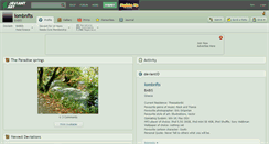 Desktop Screenshot of lombnfts.deviantart.com