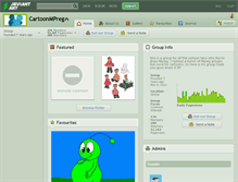 Tablet Screenshot of cartoonmpreg.deviantart.com