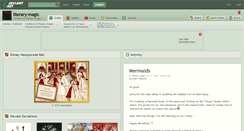 Desktop Screenshot of literary-magic.deviantart.com