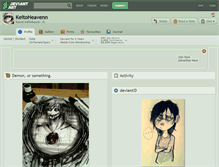 Tablet Screenshot of keitoheavenn.deviantart.com