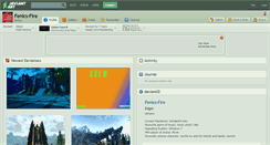 Desktop Screenshot of fenics-fire.deviantart.com