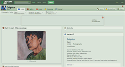 Desktop Screenshot of enigmius.deviantart.com