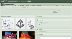 Desktop Screenshot of itwasfearofmyself.deviantart.com