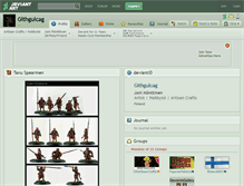 Tablet Screenshot of githgulcag.deviantart.com