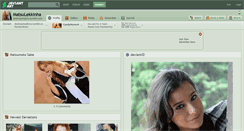 Desktop Screenshot of matsulekkinha.deviantart.com
