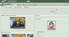 Desktop Screenshot of iwakuralain16.deviantart.com
