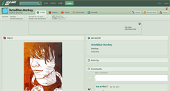 Desktop Screenshot of iamablue-monkey.deviantart.com