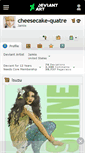 Mobile Screenshot of cheesecake-quatre.deviantart.com