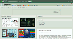 Desktop Screenshot of juanpablogc.deviantart.com