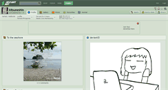 Desktop Screenshot of kitsuneshin.deviantart.com