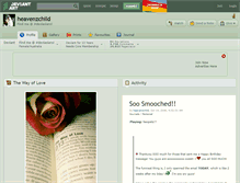 Tablet Screenshot of heavenzchild.deviantart.com