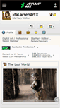 Mobile Screenshot of idalarsenart.deviantart.com