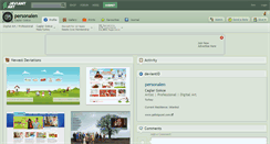 Desktop Screenshot of personalen.deviantart.com