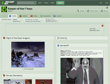 Tablet Screenshot of keeper-of-the-7-keys.deviantart.com