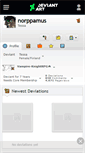 Mobile Screenshot of norppamus.deviantart.com
