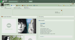Desktop Screenshot of lunnagirl.deviantart.com